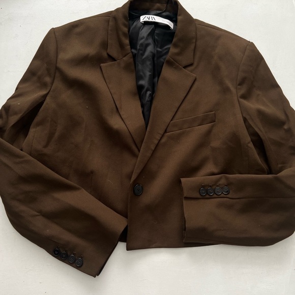 Zara blazer + skirt set - Picture 3 of 6